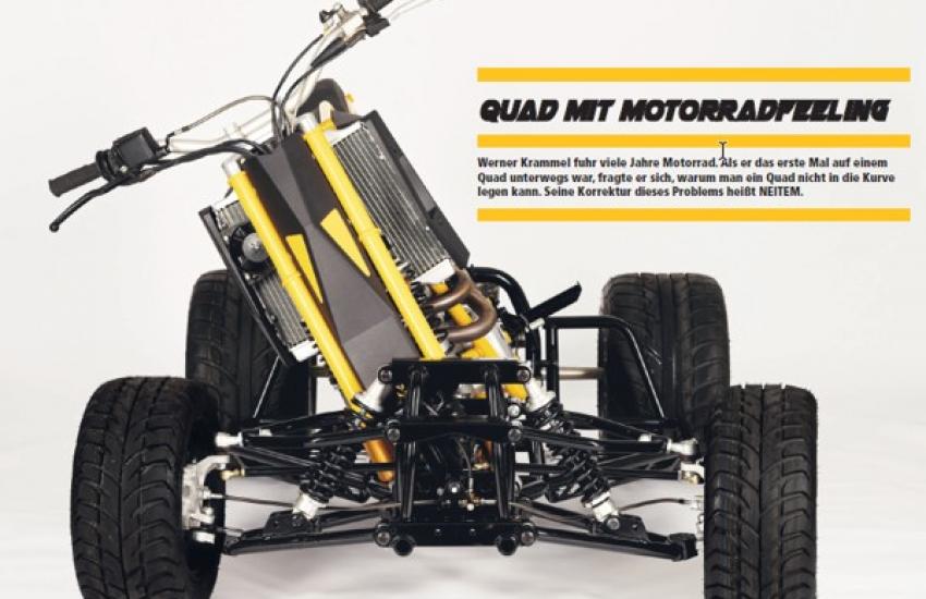 neitem – driving technology in the magazine „Quadwelt“