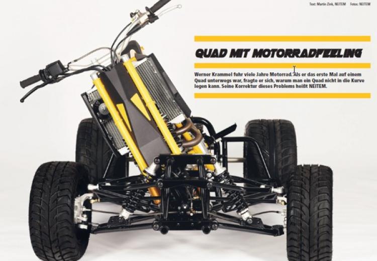 neitem – driving technology in the magazine „Quadwelt“